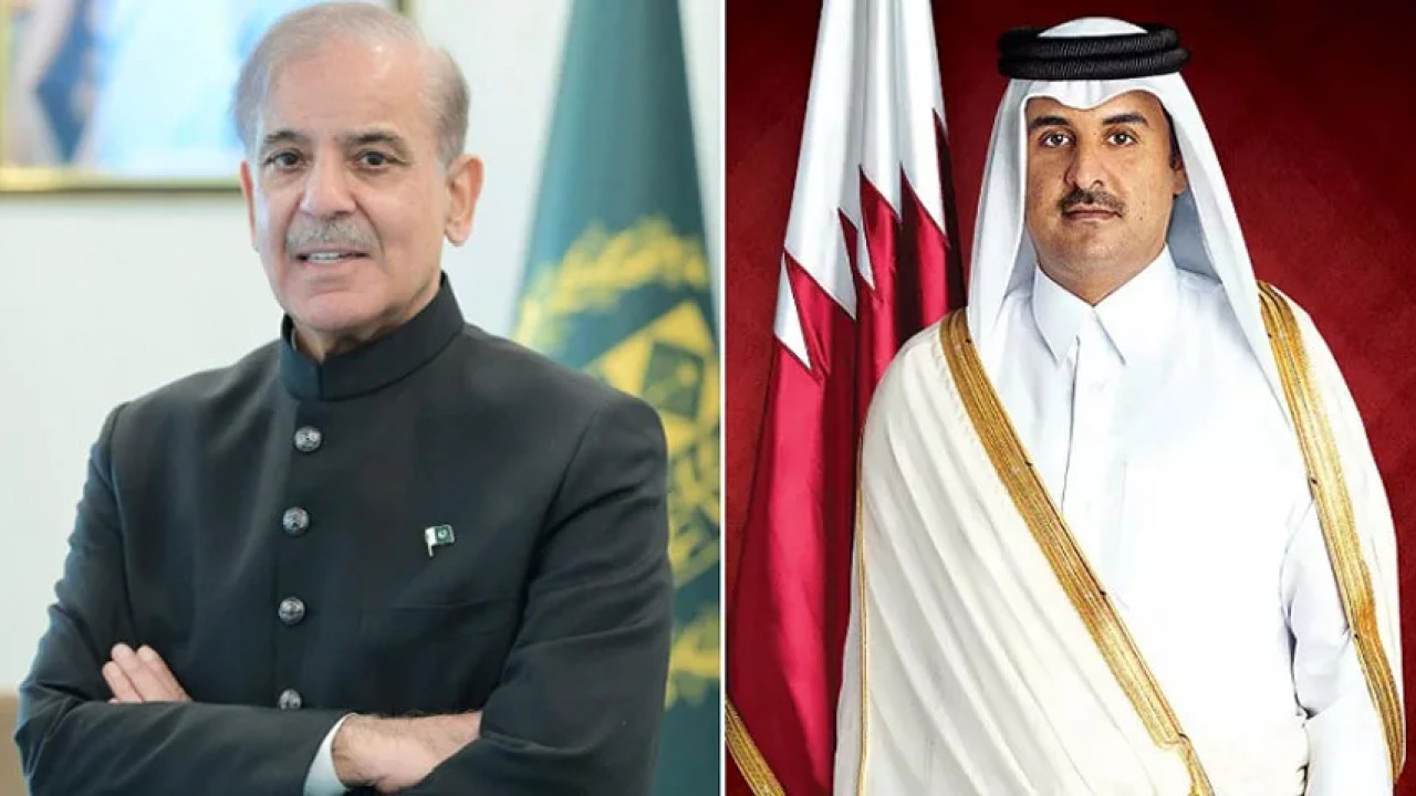 وزیر اعظم کا قطری ا میر سے ٹیلیفونک  رابطہ ،  غزہ کی صورتحال پر تبادلہ خیال ، عید کی مبارکباد