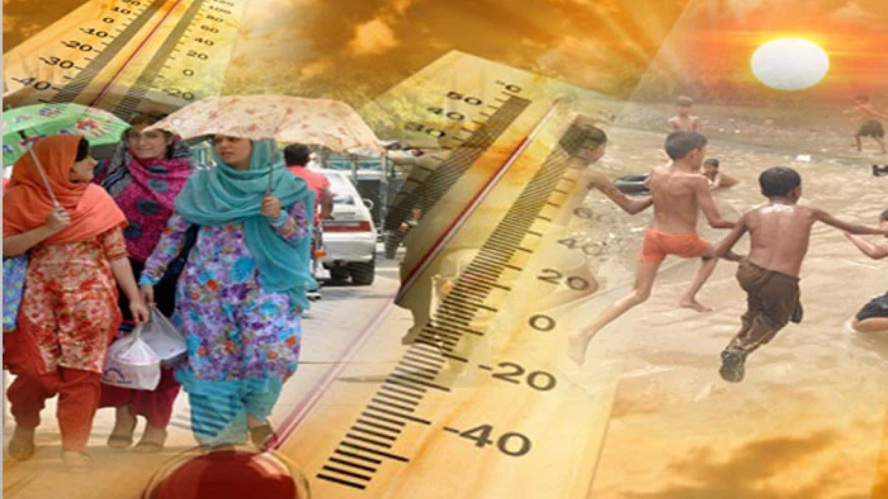 پاکستان کے بیشتر میدانی علاقوں میں شدید گرمی کی شدت برقرار
