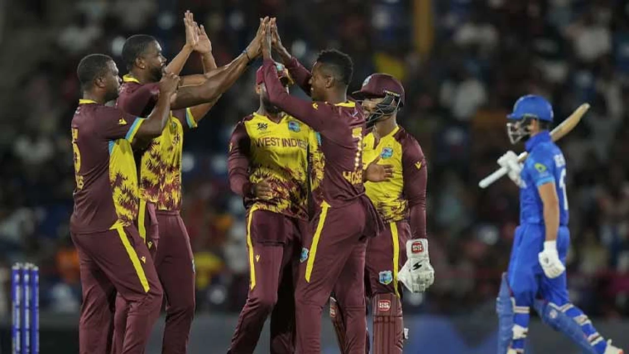 T20 WC: West Indies beat Afghanistan by 104 runs