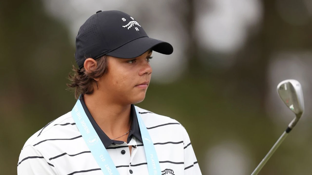 Tiger's son Charlie top qualifier for U.S. Junior Am