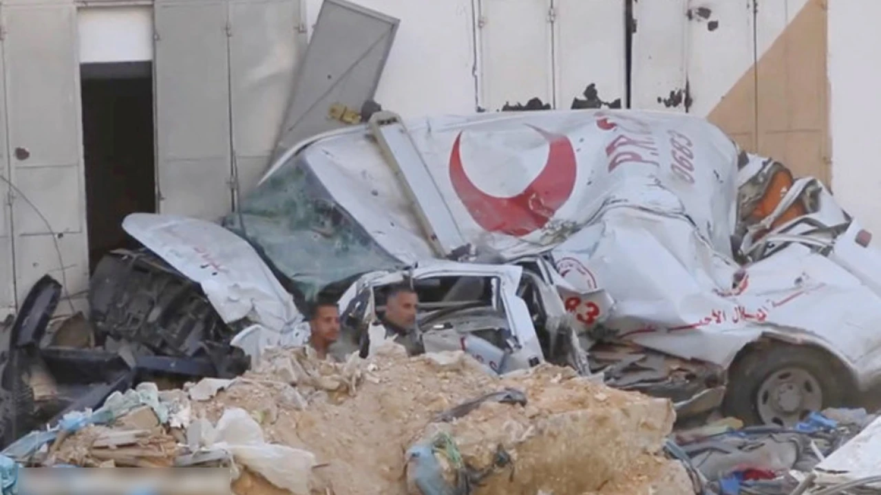 At least 22 martyred in Israeli bombing on Red Cross office Gaza