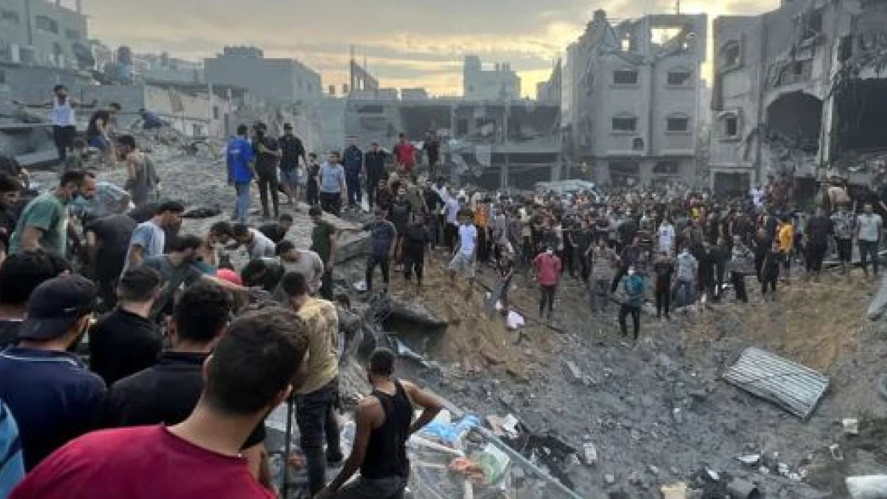 Gaza at war: Israeli strikes kill 42 people in northern part of enclave 