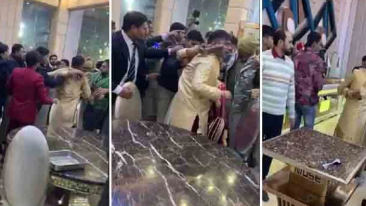 Video goes viral as groom beaten up for demanding Rs10 lakh dowry