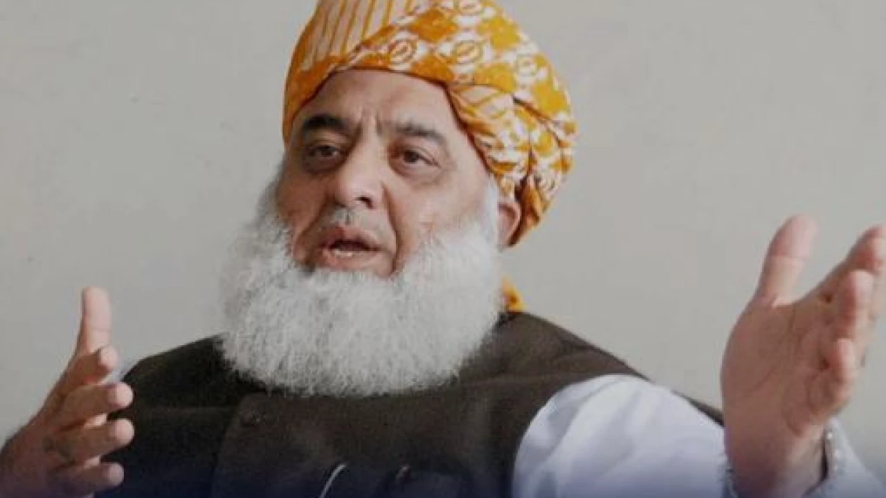 Maulana Fazl opposes announcement of Azm-e-Istehkam Operation