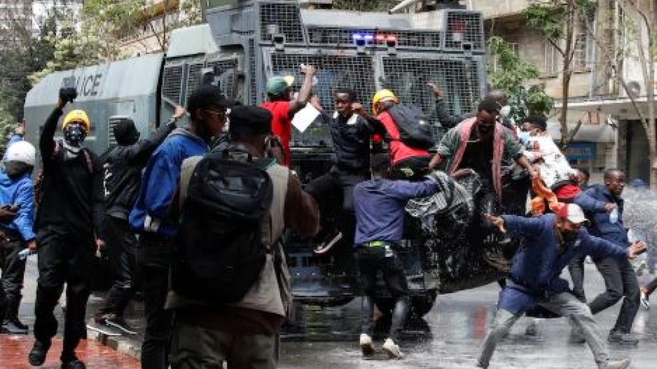 Police open fire on demonstrators trying to storm Kenya parliament, several dead