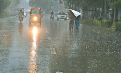 کراچی ،تیز ہوائوں کے ساتھ بارش سے موسم خوشگوار