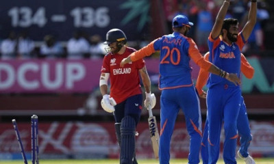 ٹی 20 ورلڈ کپ: بھارت کی انگلینڈ کو ہرا کر فائنل میں انٹری