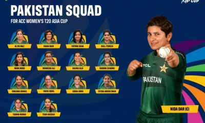 Pakistan name squad for ACC Women's T20 Asia Cup