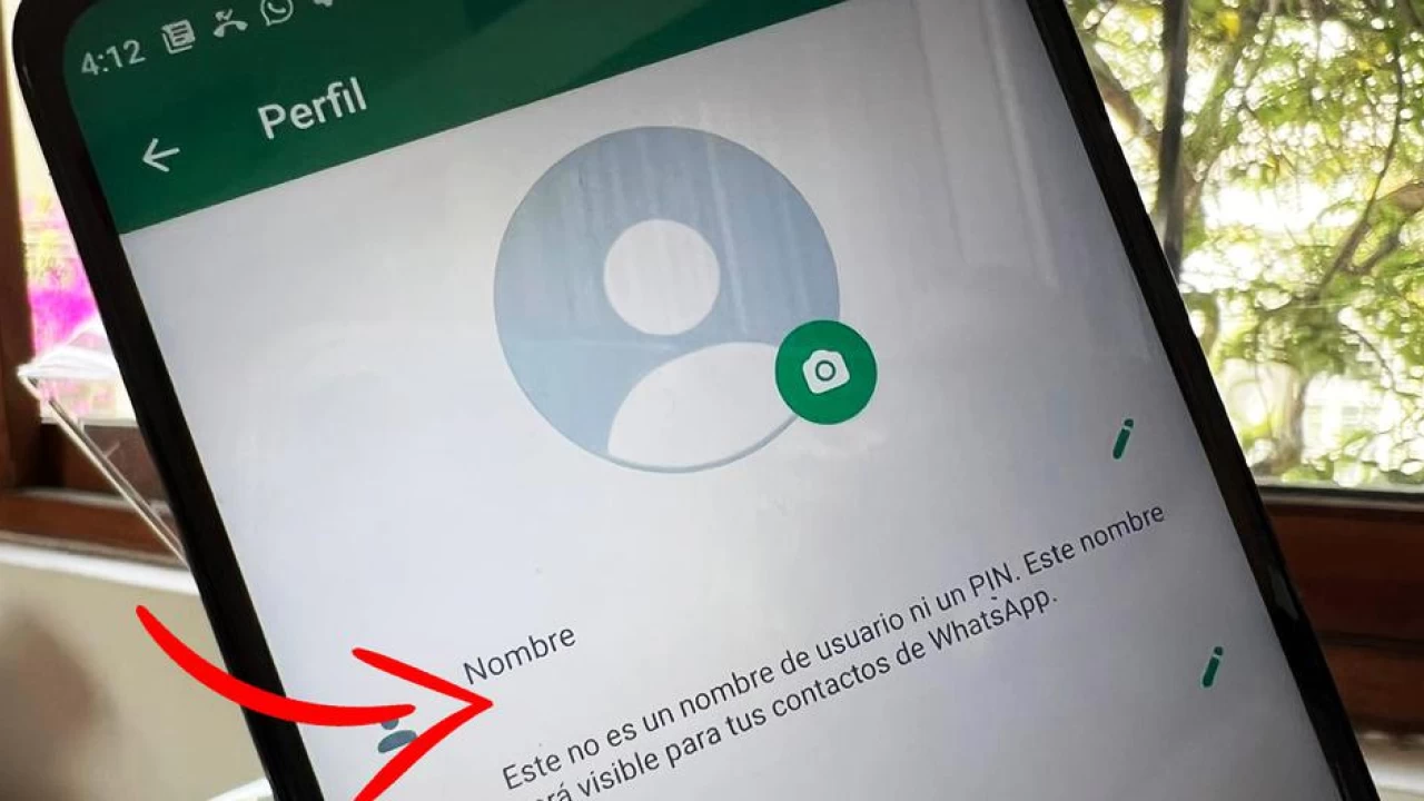 WhatsApp trick to place your name with 'invisible text'