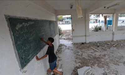 غزہ پر جاری اسرائیلی حملوں میں 8 ہزار سے زائد طالب علم اور 497 فلسطینی اساتذہ  شہید
