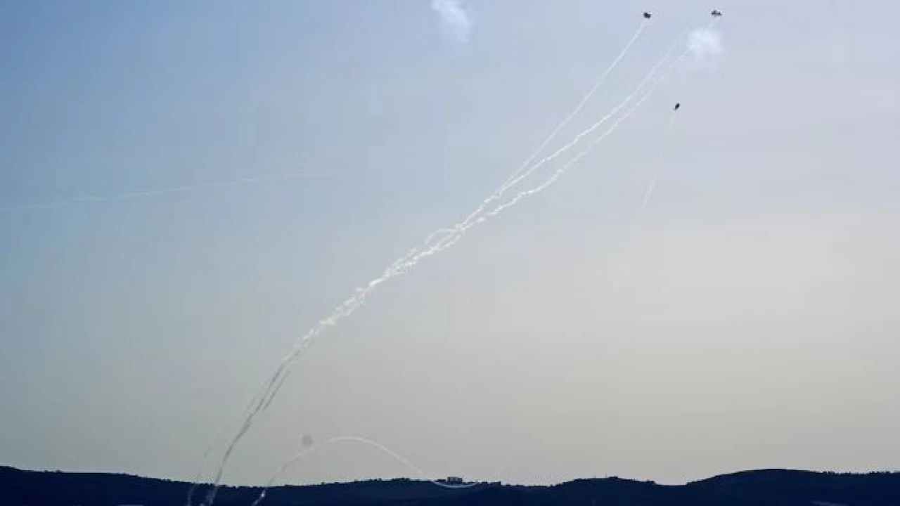 Hezbollah launches over 200 rockets, swarm of drones at 10 Israeli military sites