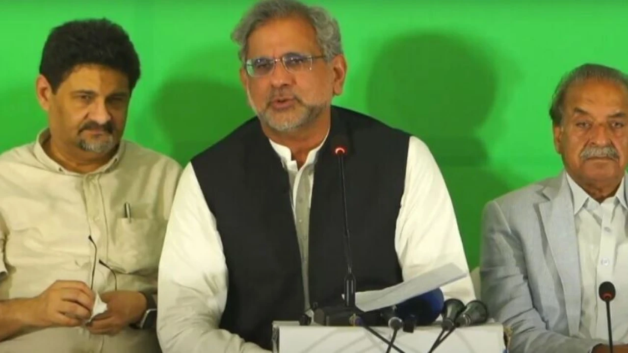 Miftah Ismail, Shahid Khaqan launch new party 'Awaam Pakistan'