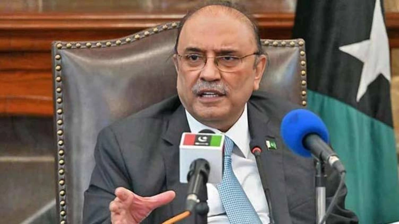 President Zardari says income tax to be imposed on large agriculturists