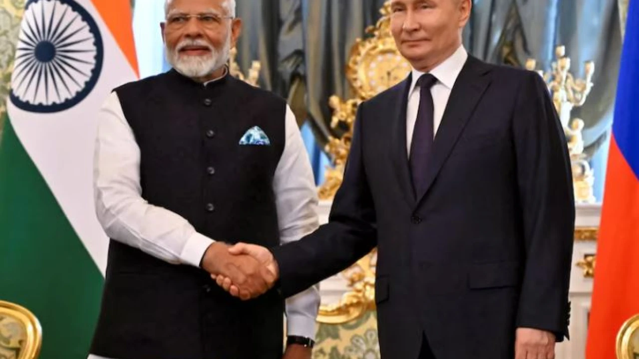 India's Modi tells Putin that 'heart bleeds' when children are killed