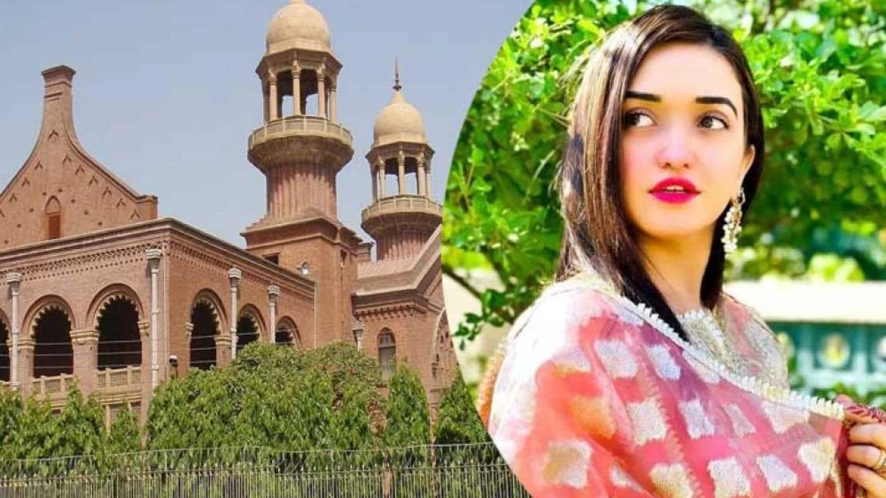 لاہور ہائیکورٹ کا پی ٹی آئی کارکن صنم جاوید کو فوری رہا کرنے کا حکم