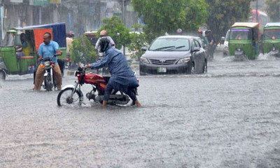 لاہور میں 315 ملی میٹر بارش سے 30 سالہ ریکارڈ ٹوٹ گیا