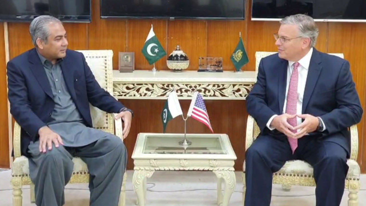 محسن نقوی سے امریکی سفیر کی ملاقات، مختلف شعبوں میں تعاون بڑھانے پر اتفاق