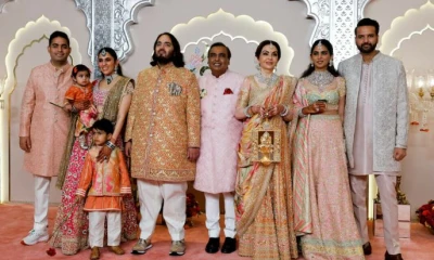 Extravagant wedding of Mukesh Ambani's son dominates headlines