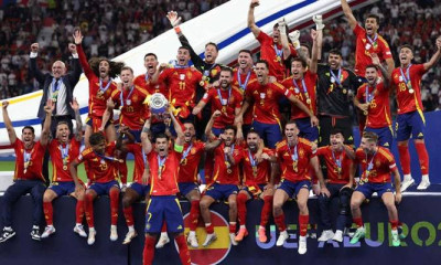 اسپین نے انگلینڈ کو ہرا کر یوروکپ فائنل جیت لیا