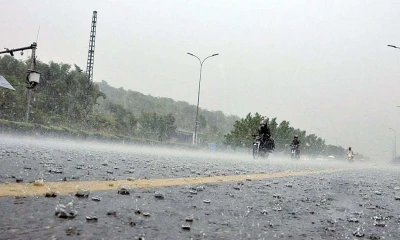 Humidity levels increase after scattered braces of rain in Lahore