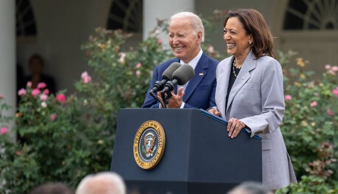 US Election 2024: Kamala Harris praises Biden in first remarks