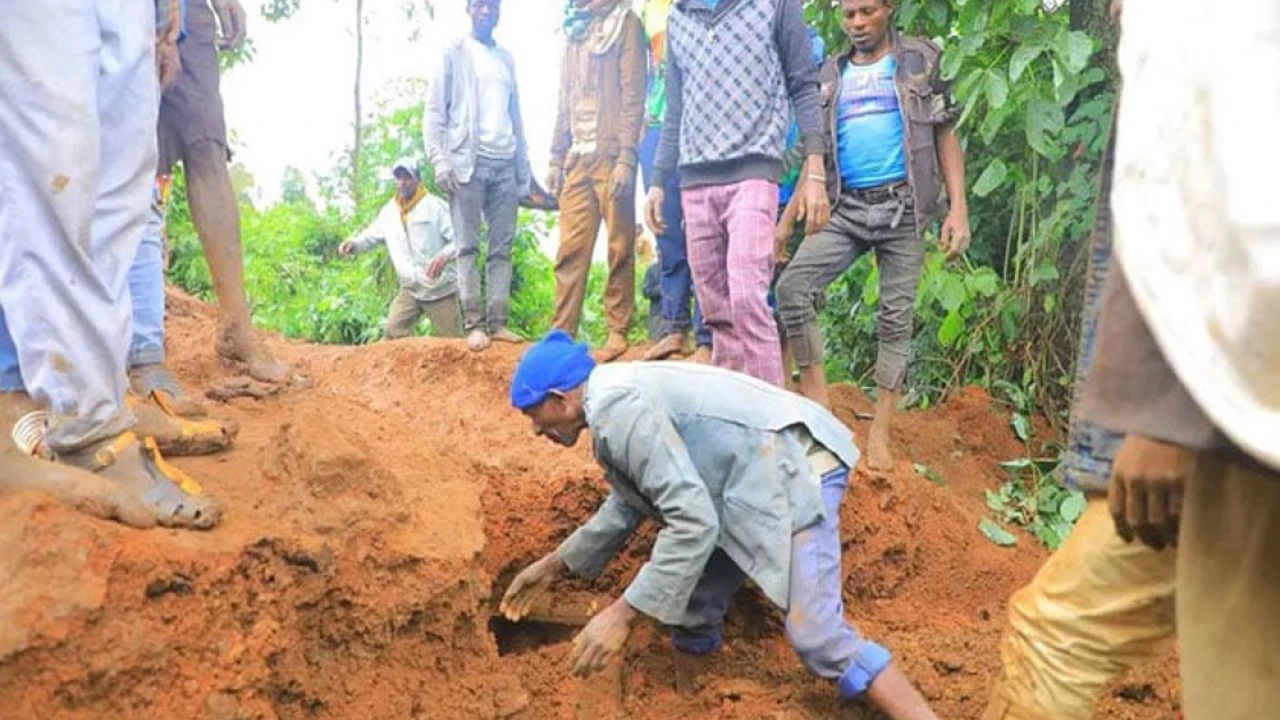 55 killed in Ethiopian landslide