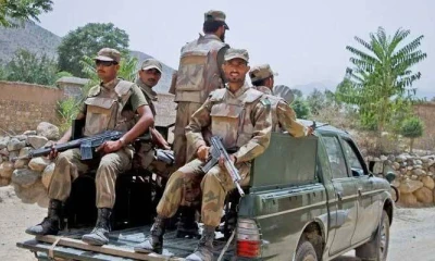 Security forces kill five terrorists in three operations in KP