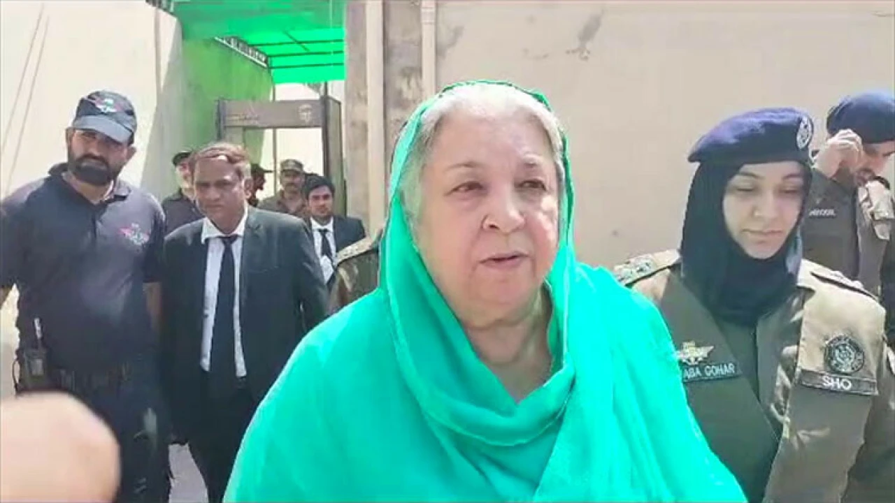 Dr. Yasmin Rashid admitted to Shaukat Khanum hospital