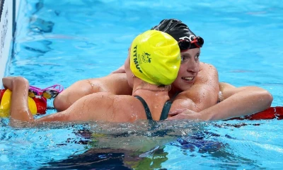 Titmus wins gold in 400 free; Ledecky nabs bronze