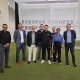 Nadeem Khan visits ECB High Performance Centre in Loughborough