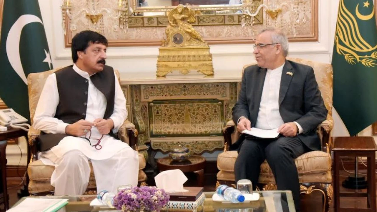Iranian Consul General calls on Punjab Governor Haider