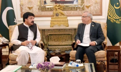 Iranian Consul General calls on Punjab Governor Haider