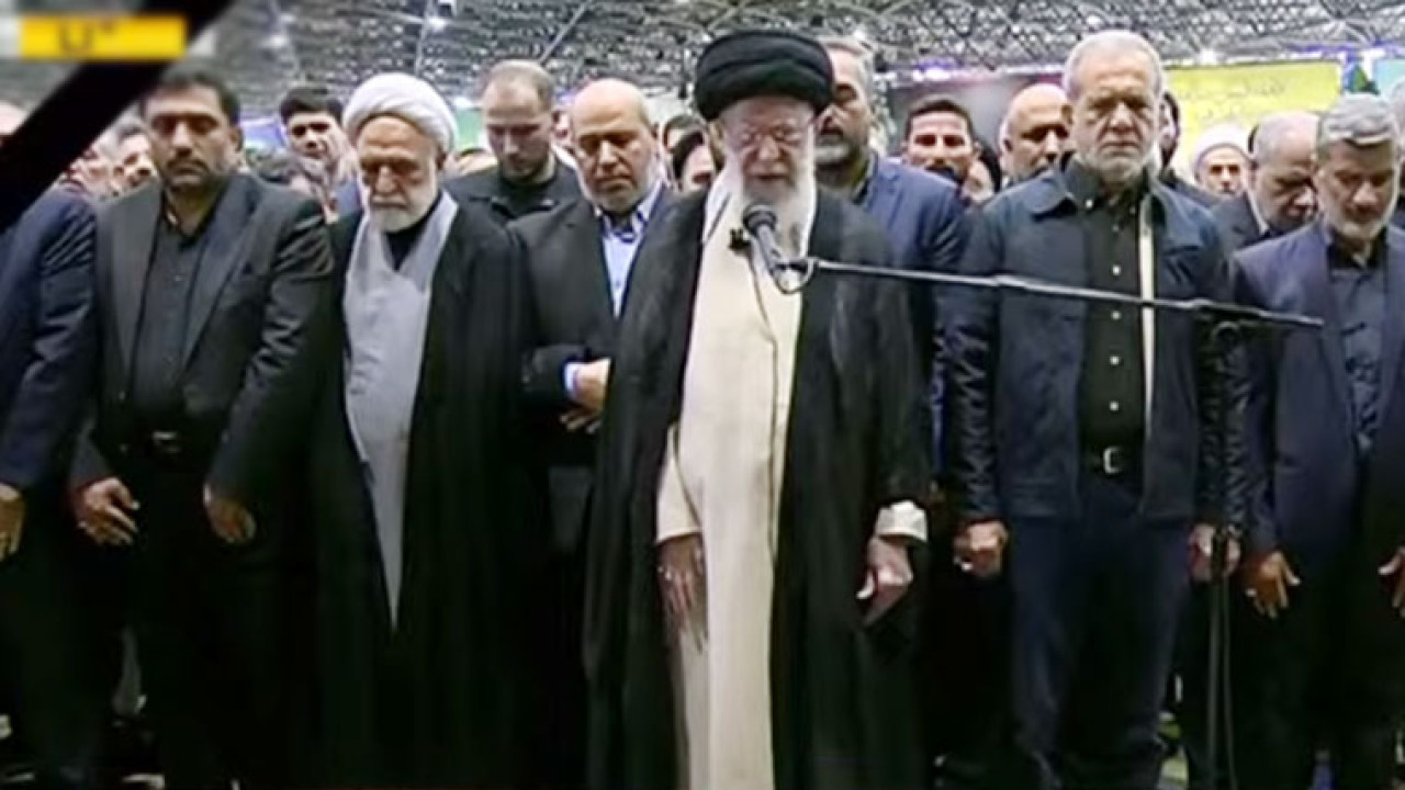  تہران میں حماس سربراہ اسماعیل ہانیہ کی نماز جنازہ ادا