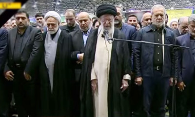  تہران میں حماس سربراہ اسماعیل ہانیہ کی نماز جنازہ ادا