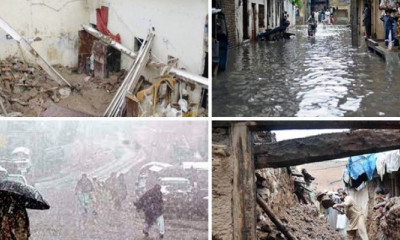 خیبرپختونخوا میں بارشوں سے 24 افراد جاں بحق