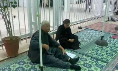 Only two members attend PTI's hunger strike camp