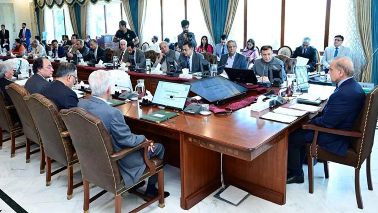 Federal Cabinet meeting, 10-point agenda under consideration