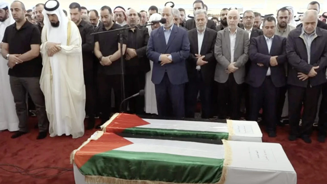 Haniyeh's funeral prayers offered in Doha