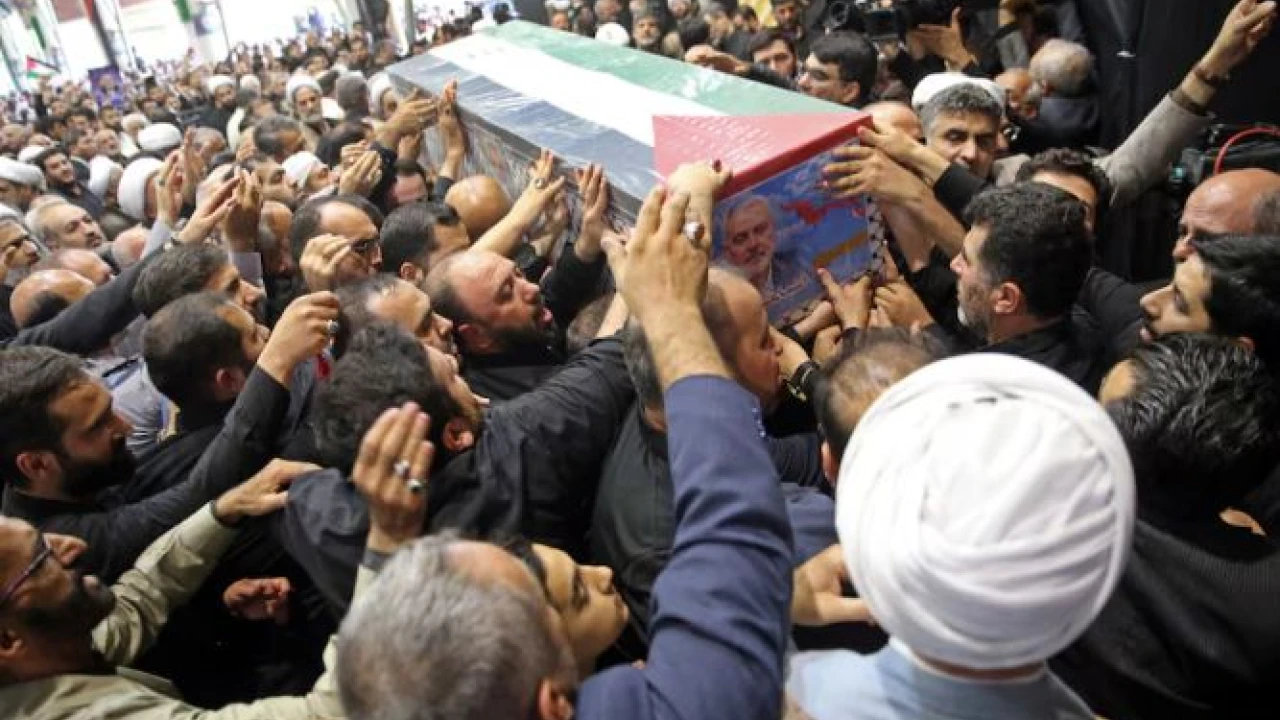 Slain Hamas leader Haniyeh buried in Qatar amid vows of revenge against Israel