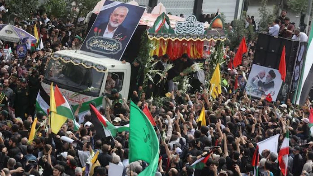 Iran says Hamas leader Haniyeh was killed by short-range projectile