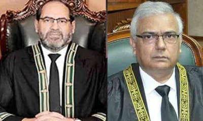 مخصوص نشستیں : جسٹس امین الدین خان اور جسٹس نعیم اخترکا اختلافی نوٹ جاری