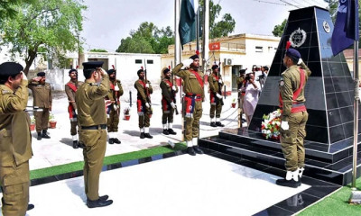 پاکستان  میں یوم شہدا ئے پولیس جو ش و خروش سے منایا جا رہا ہے