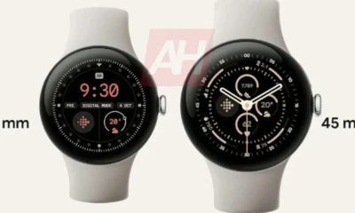 Pixel Watch 3 leak shows thinner bezels and new 45mm model