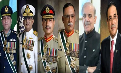 President, PM, armed forces chiefs reaffirm solidarity with Kashmiris