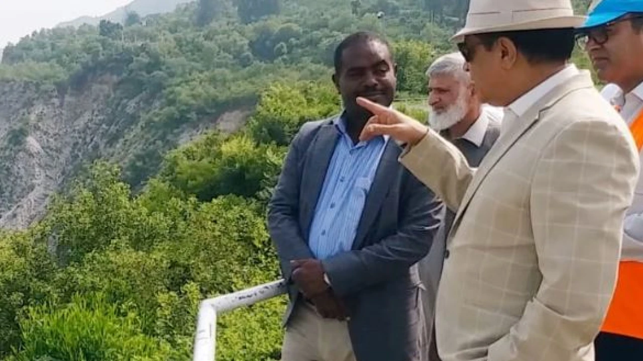 Chairman WAPDA, WB team review construction progress on Tarbela 5th Extension Project