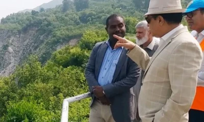 Chairman WAPDA, WB team review construction progress on Tarbela 5th Extension Project