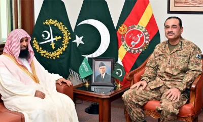 Army Chief, Imam Masjid Al-Nabawi discuss matters of mutual interest