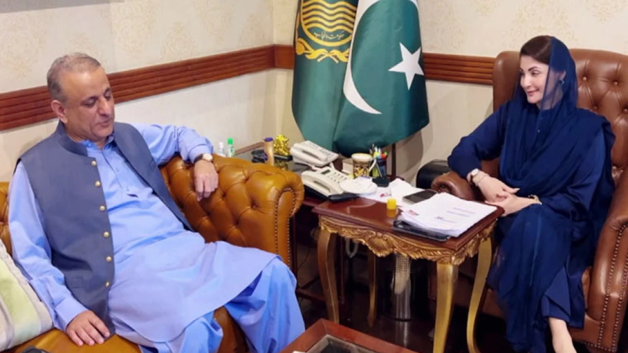 Maryam, Aleem discuss Lahore Development Project