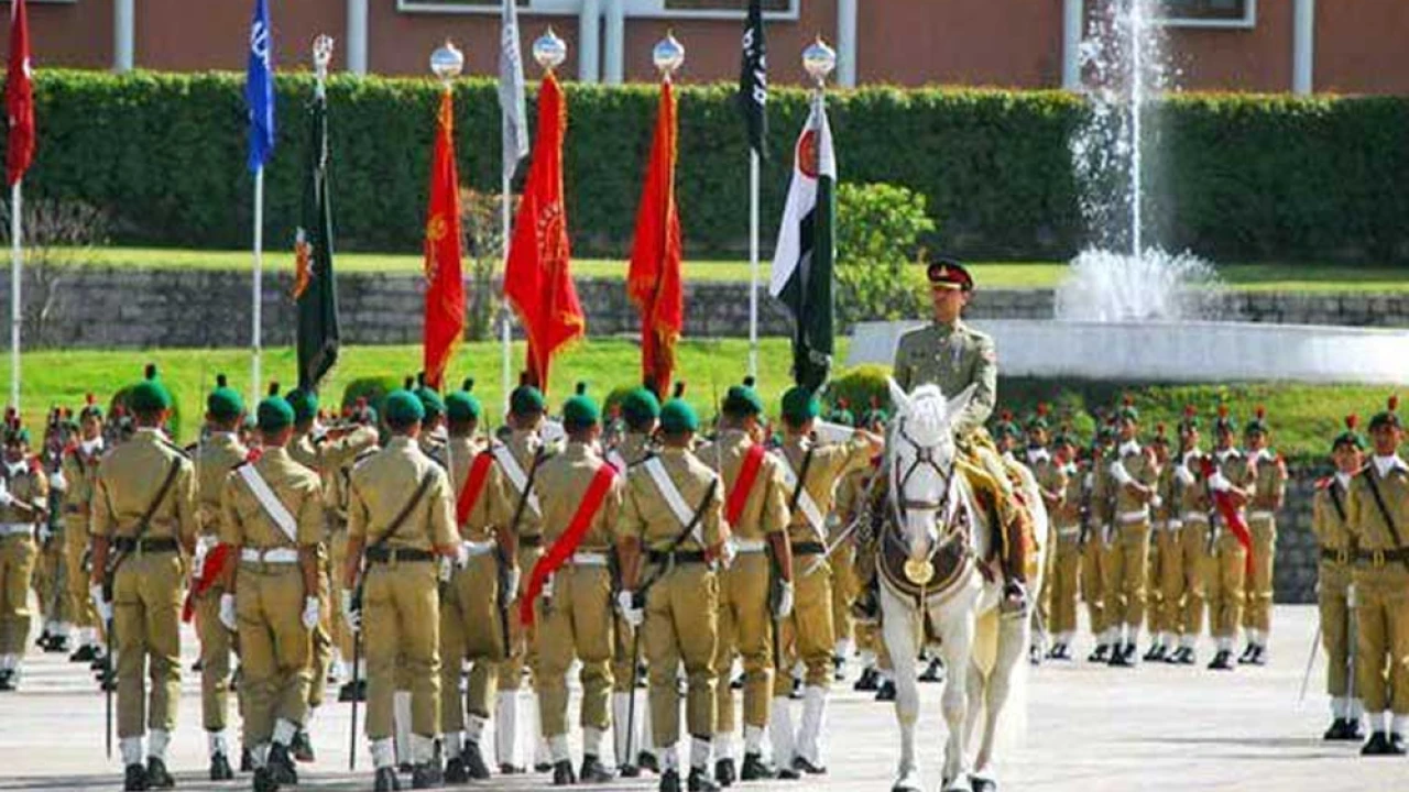 Independence Night Parade at PMA Kakul tonight