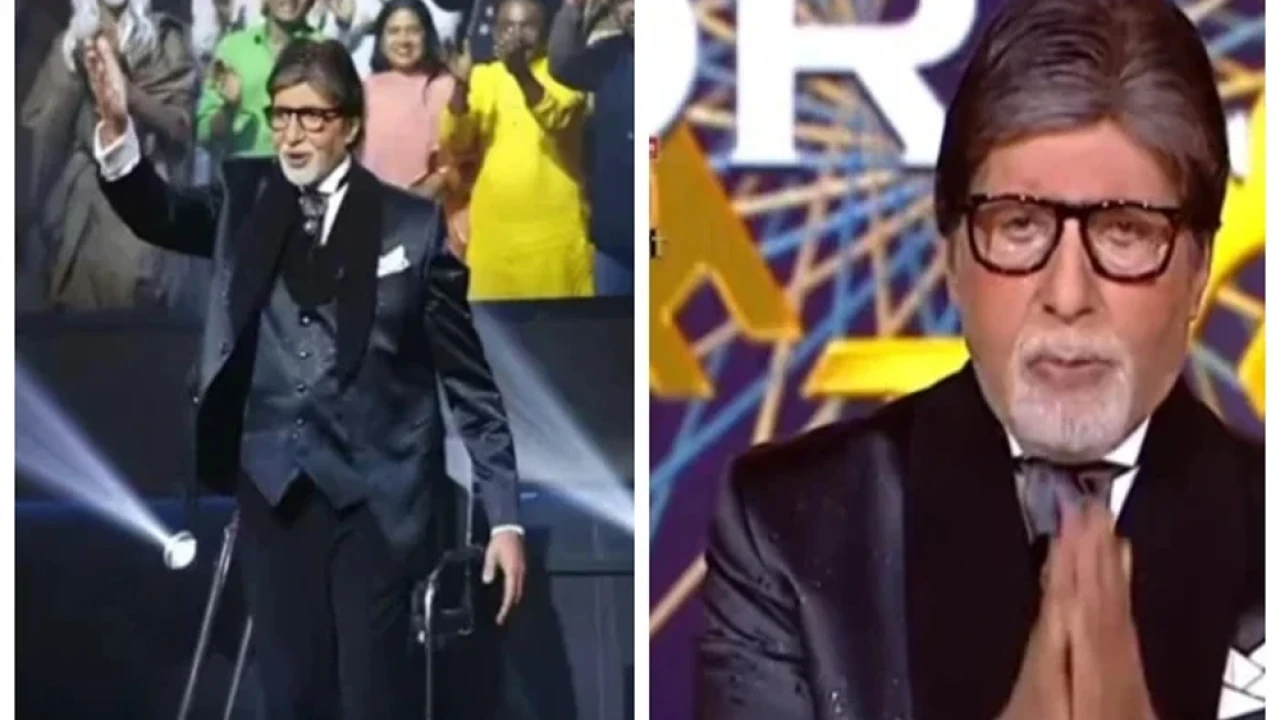 Bachchan gets teary-eyed on comeback in 'Kon Banega Crorepati'